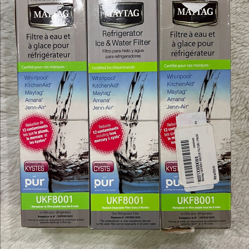 Maytag l 3 UKF8001 Refrigerator Water Filters